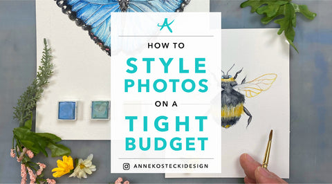 How To Style Photos On A Tight Budget