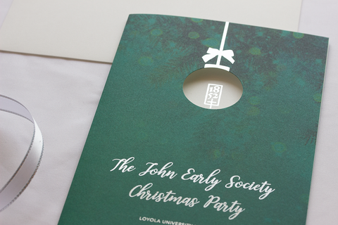 The John Early Society Christmas Party Invitation, 2015-2017