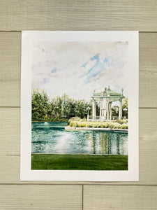 Forest Park Pavilion Print