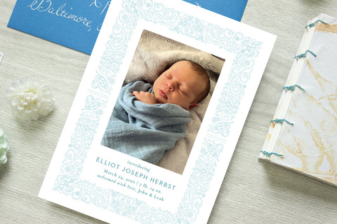 Elliot Herbst Birth Announcement