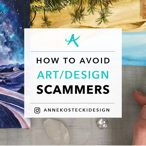How To Avoid Art/Design Scammers