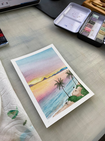 Mini Watercolor Paintings