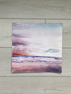 Serene Beach Original Watercolor Painting