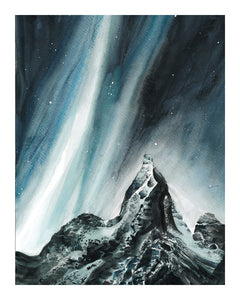 Ascent Watercolor Print