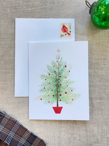 Stylish Tree Holiday Card