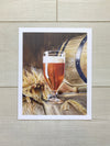 Beer & Wheat Print
