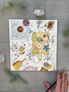 Christmas Cookies Original Watercolor Painting