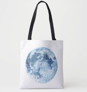 Full Moon Tote Bag