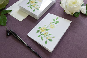 Honey Rose Watercolor Cards