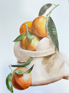 Oranges Print