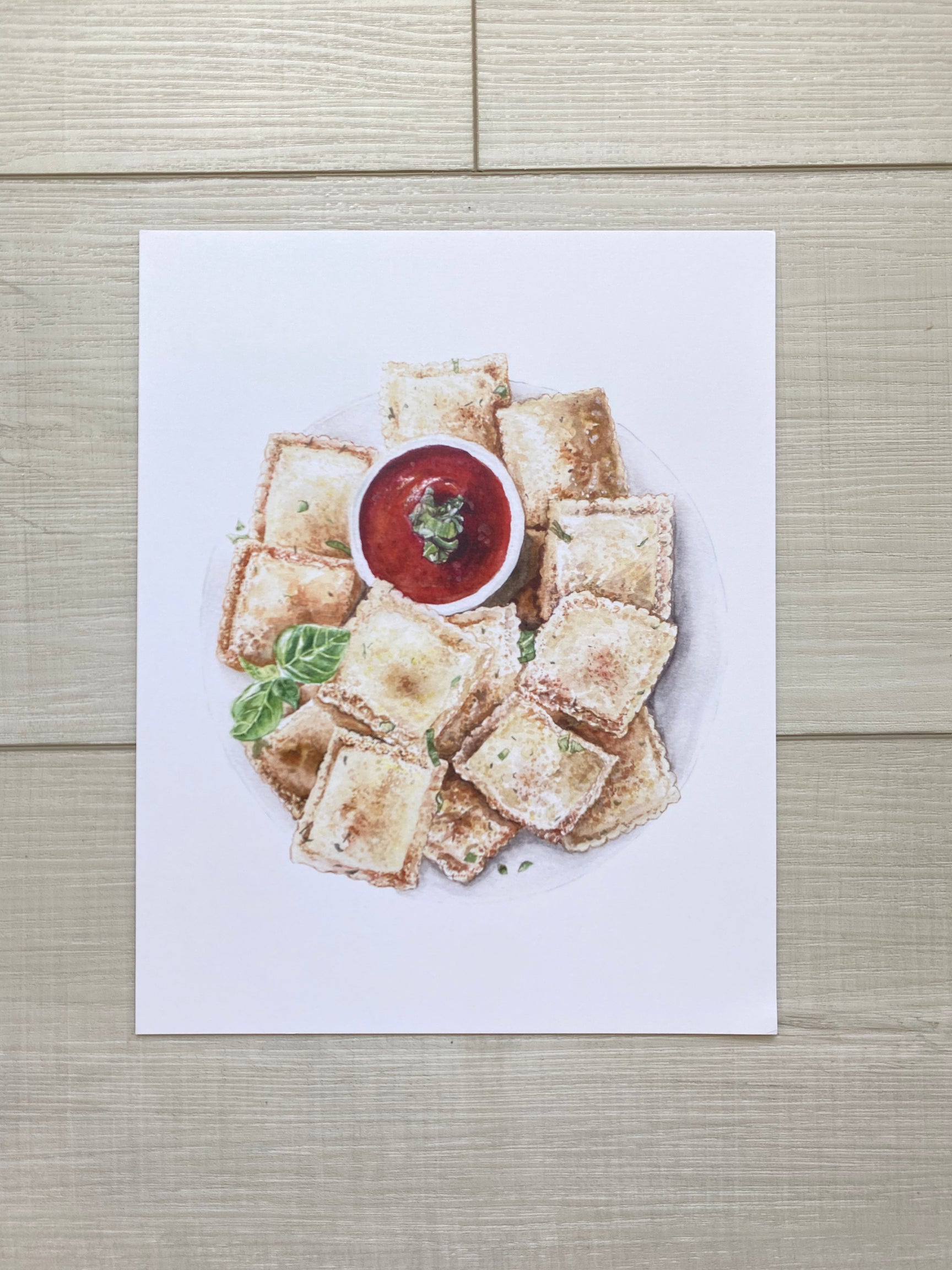 Toasted Ravioli Print – Anne Kostecki Design & Illustration