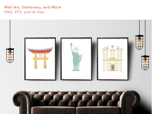 World Travel Icons